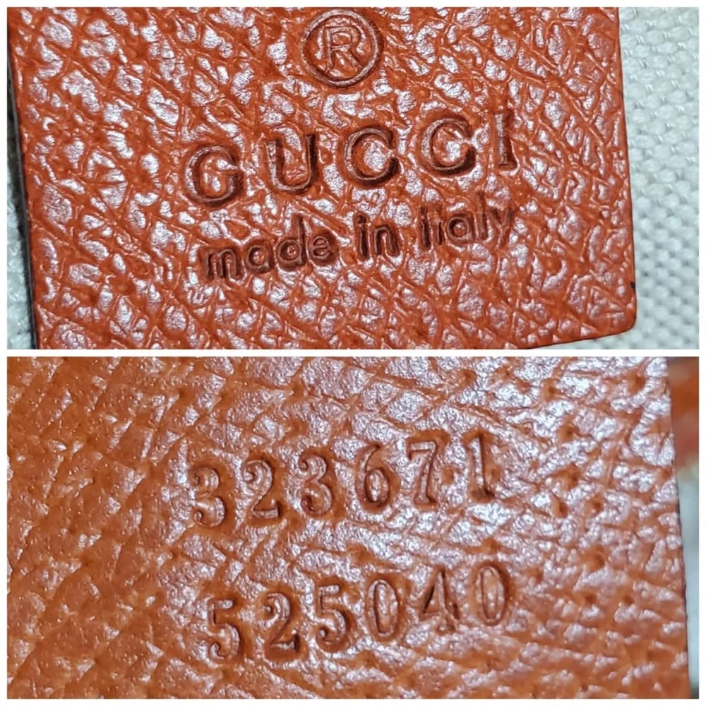 Authentic GUCCI Monogram Medium Bree Zippered Shoulder Bag - Picture 6 of 14